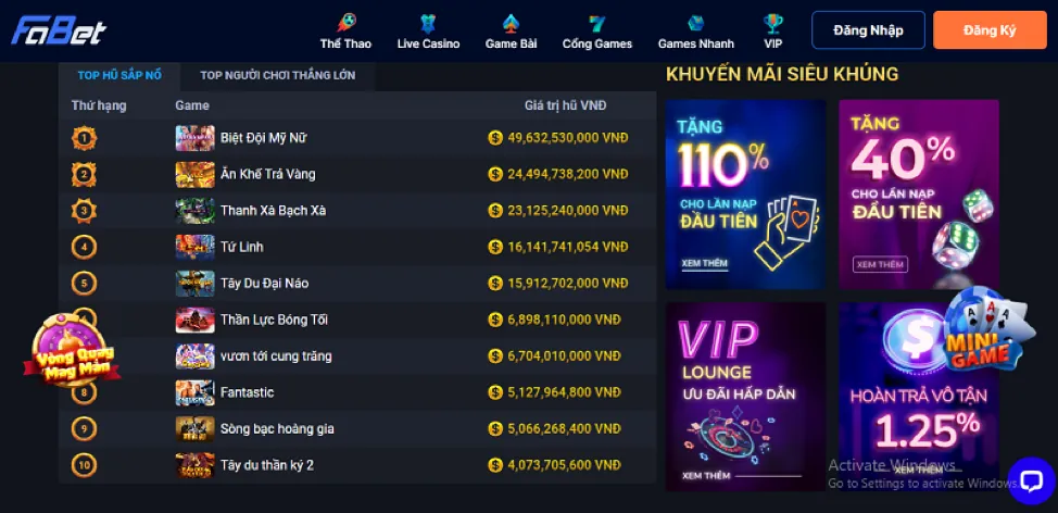 Kho game đa dạng tại 68good88 nhà cái